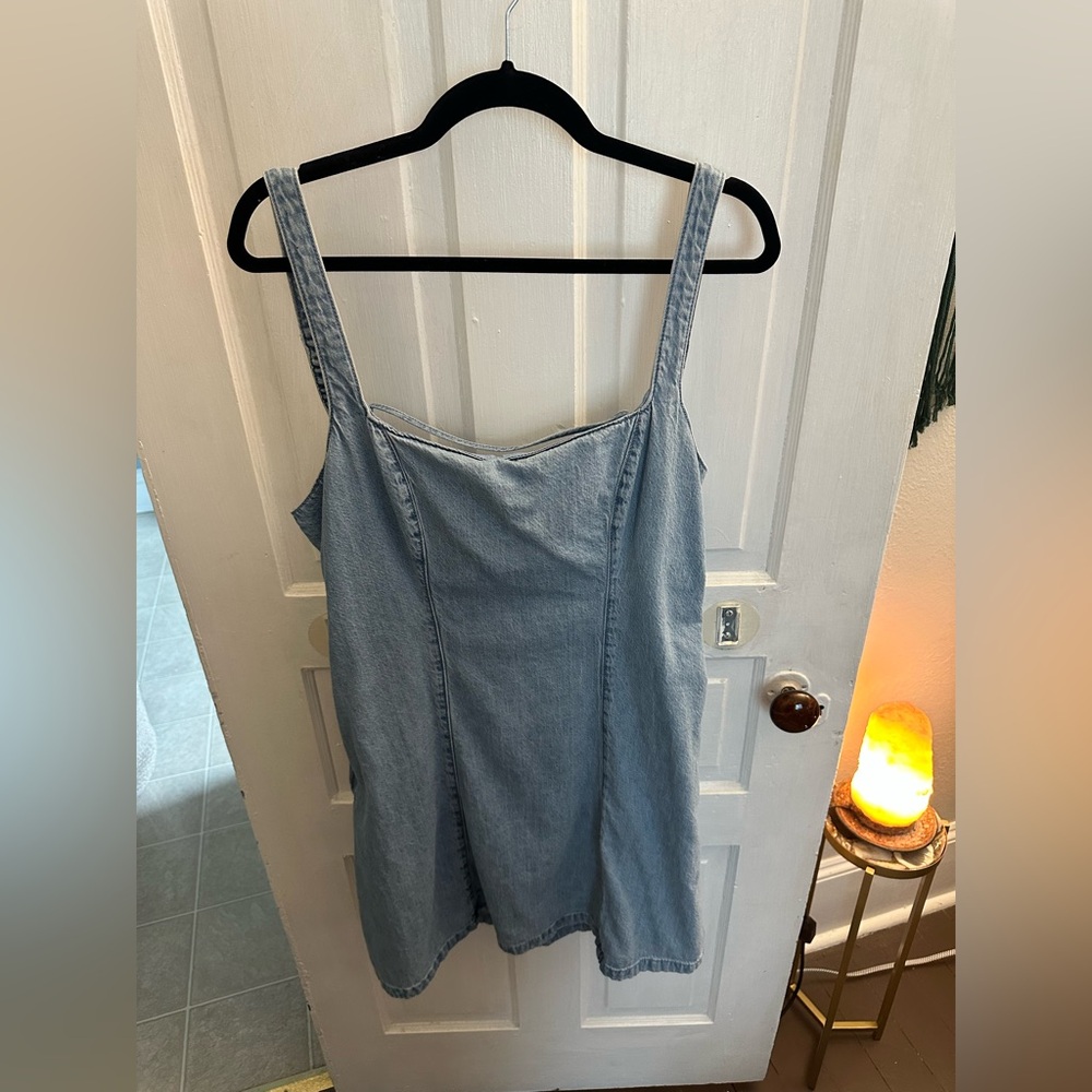 Hollister Blue Denim Dress